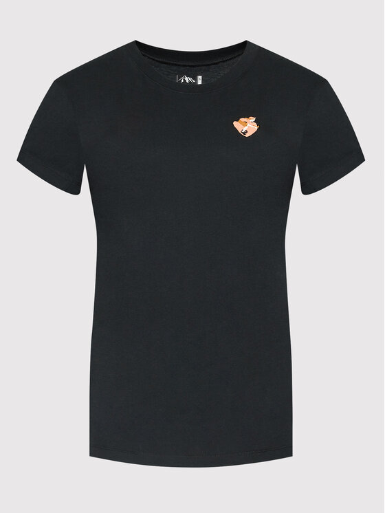 Maloja Maloja T-Shirt SalonetaM. 33406-1-8622 Czarny Regular Fit