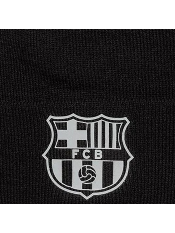 New Era New Era Berretto Core Cuff Beanie FC Barcelona Reflective Hat Nero