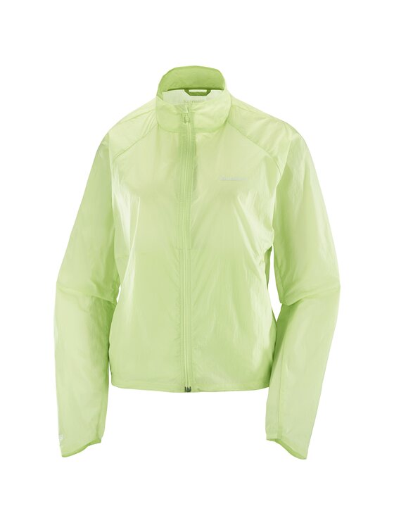 Salomon Salomon Kurtka outdoor SHAKEout FLY JKT Zielony jasny Regular Fit