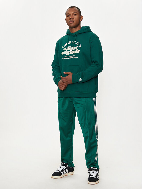 adidas Teplákové kalhoty IS1402 Zelená Regular Fit | Modivo.cz