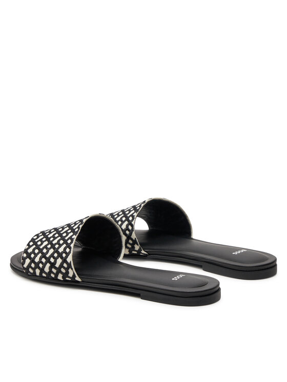 BOSS Boss Klapki Millie Slide Cveb 50517365 Czarny