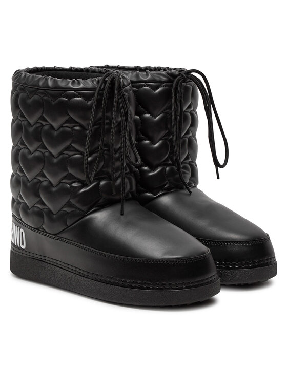 LOVE MOSCHINO LOVE MOSCHINO Čizme za snijeg JA24082G1LISE000 Crna