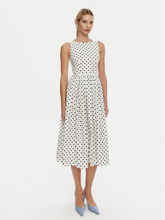 Dolce&Gabbana Dolce&Gabbana Kleid für den Alltag F6JHVT HS5R7 Weiß Regular Fit