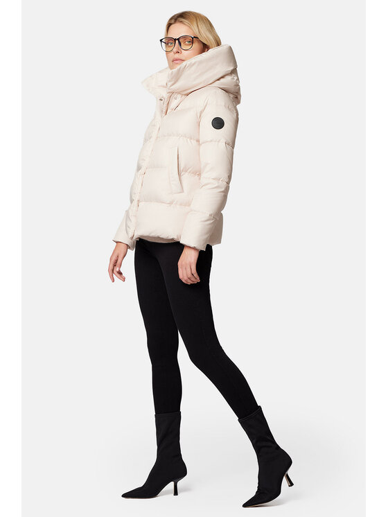 Lancerto Lancerto Kurtka puchowa Sophia KU135223000001 Écru Regular Fit