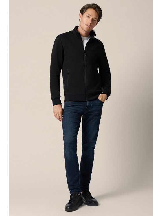 Lancerto Lancerto Bluza Aure BL073126000001 Czarny Regular Fit
