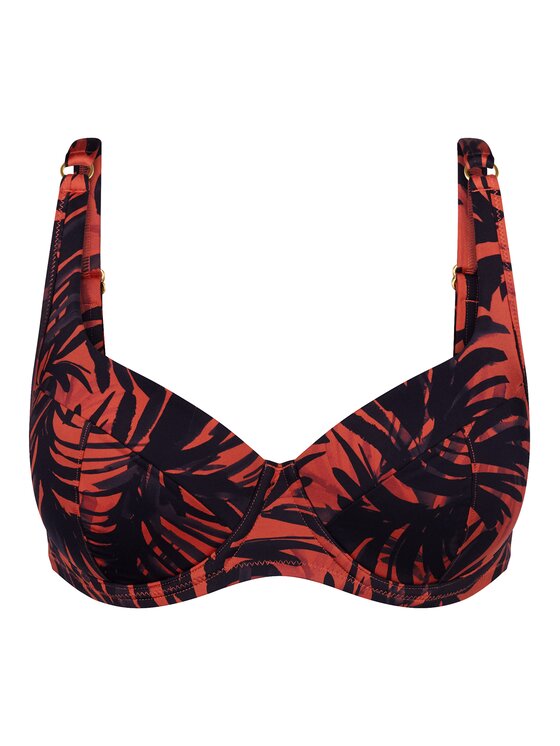 Triumph Triumph Bikini pezzo sopra Summer Palm 10226614 Marrone