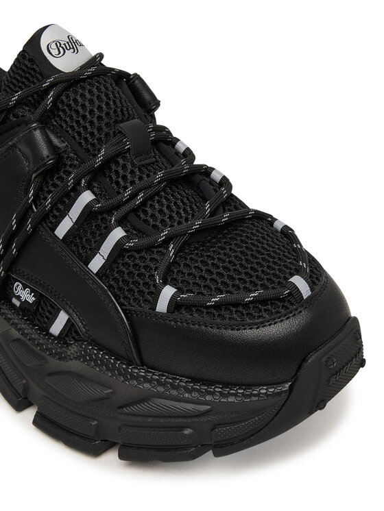 Buffalo Buffalo Sneakersy Saturn Lace 1410131 Čierna