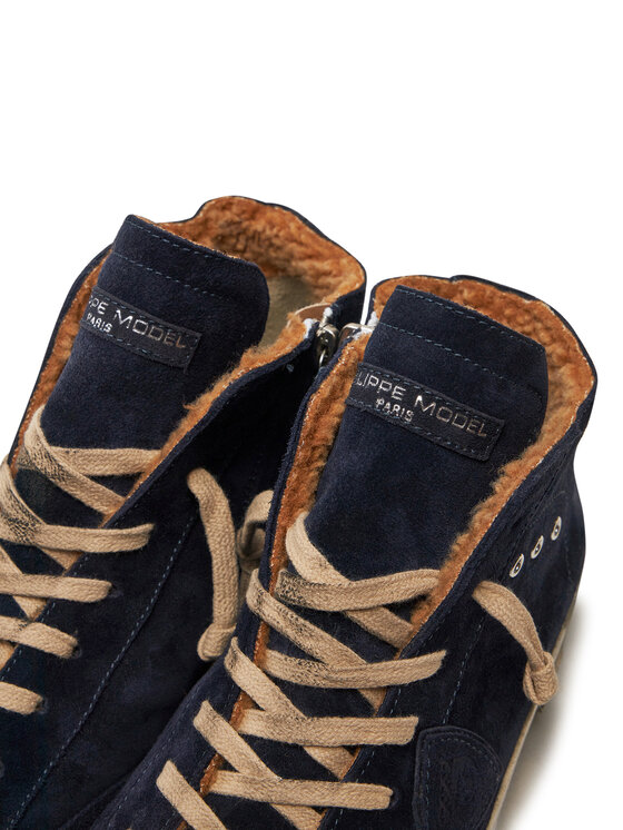 Philippe Model Philippe Model Sneakers PRHU DF01 Dunkelblau