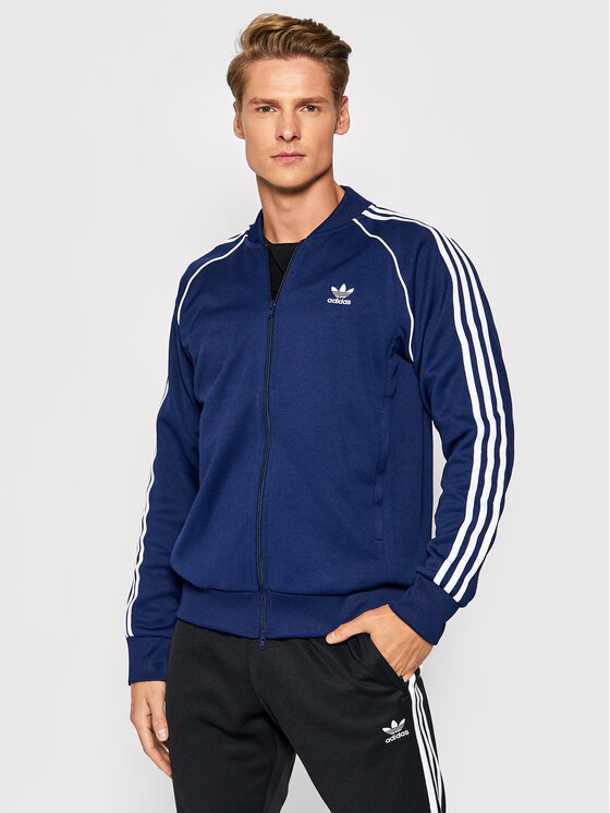 adidas Bluza adicolor Classics H06710 Granatowy Standard Fit â¢ Modivo.pl