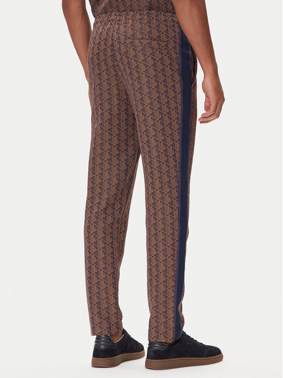 Lacoste Lacoste Pantaloni da tuta XH1440 Marrone Regular Fit