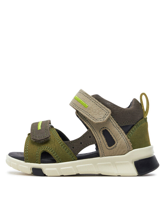 ECCO ECCO Sandále Mini Stride 76114152334 Zelená