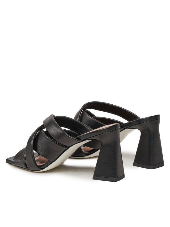 Pollini Pollini Šľapky SA28117C1ITE0000 Čierna