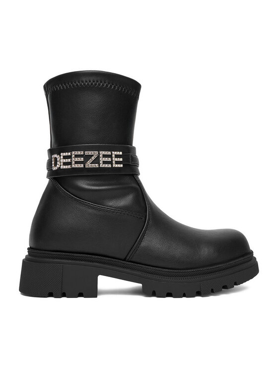 DeeZee DeeZee Bokacsizma CEO-CS5819-62 Fekete