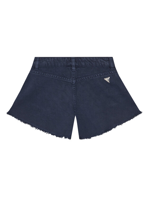 Guess Guess Szorty jeansowe J5RD16 WH1T0 Granatowy Relaxed Fit