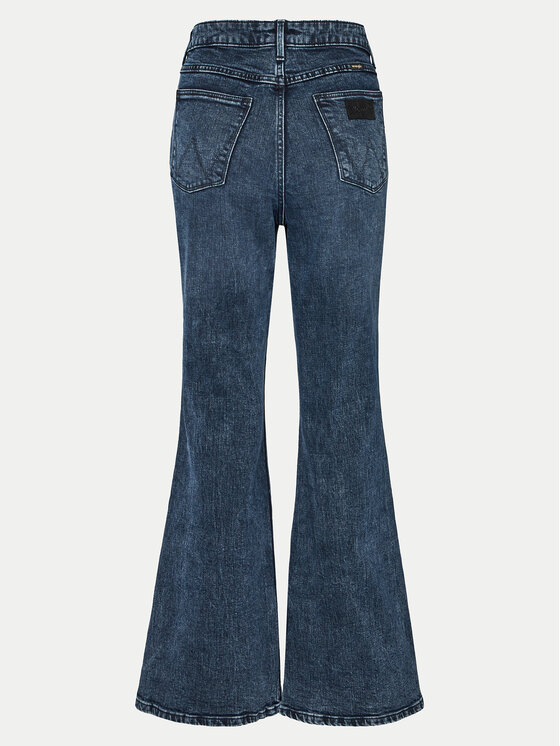 Wrangler Wrangler Jeansy 112356416 Niebieski Flare Fit
