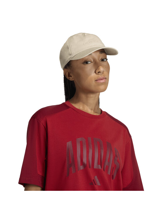 adidas adidas Czapka z daszkiem WASHED DAD Beżowy