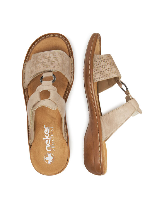 Rieker Rieker Šlepetės 60885-62 Smėlio