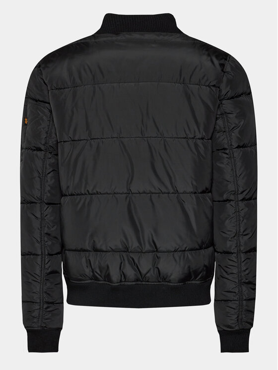 Alpha Industries Alpha Industries Žieminė striukė Ma-1 Puffer Bomber 138116 Juoda Regular Fit