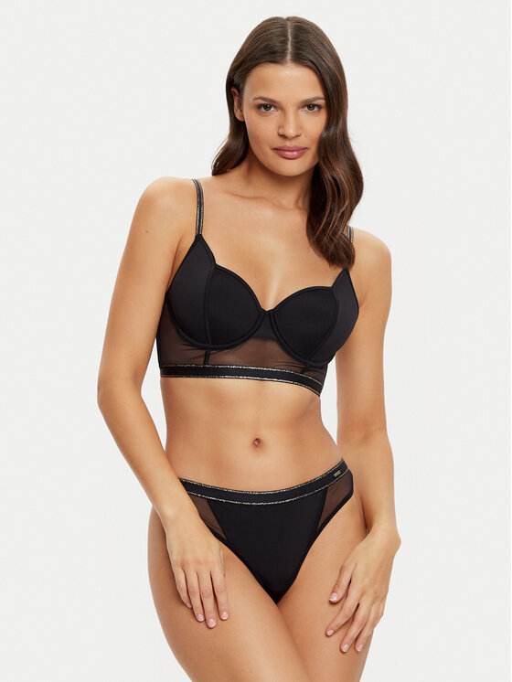BOSS BOSS Бикини тип прашка Brenda 50520422 Черен