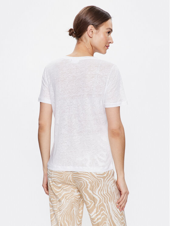 Calvin Klein Calvin Klein T-Shirt K20K205551 Biały Regular Fit