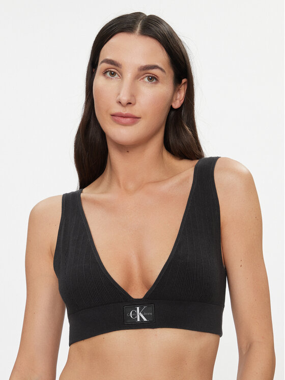 Top Calvin Klein Jeans, Größe XL Schwarz Variegated J20J222625