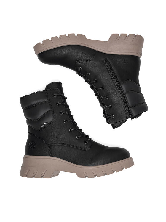 Rieker Rieker Botine 71831-00 Negru