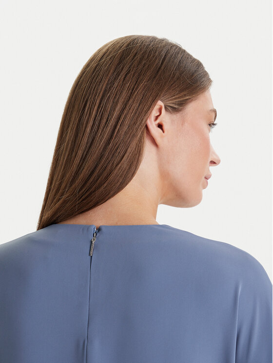 Calvin Klein Calvin Klein Bluza LV044E902G Svetlo modra Regular Fit