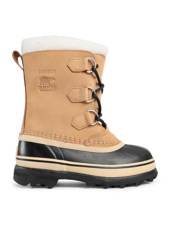 Sorel Stivali da neve Youth Caribou LY1000 Marrone, taglia : 35