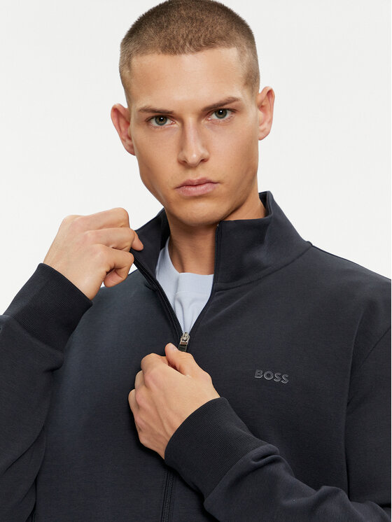 BOSS Boss Mikina Skaz 50506152 Tmavomodrá Regular Fit