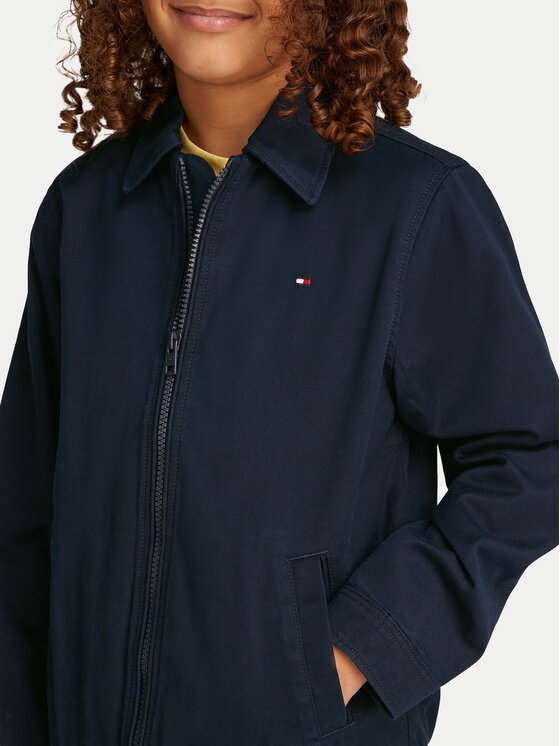 Tommy Hilfiger Tommy Hilfiger Átmeneti kabát KB0KB09608 Sötétkék Regular Fit