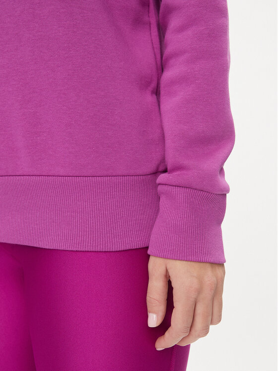 Under Armour Under Armour Majica dugih rukava Ua Rival Fleece Crew 1379508 Bijela Loose Fit