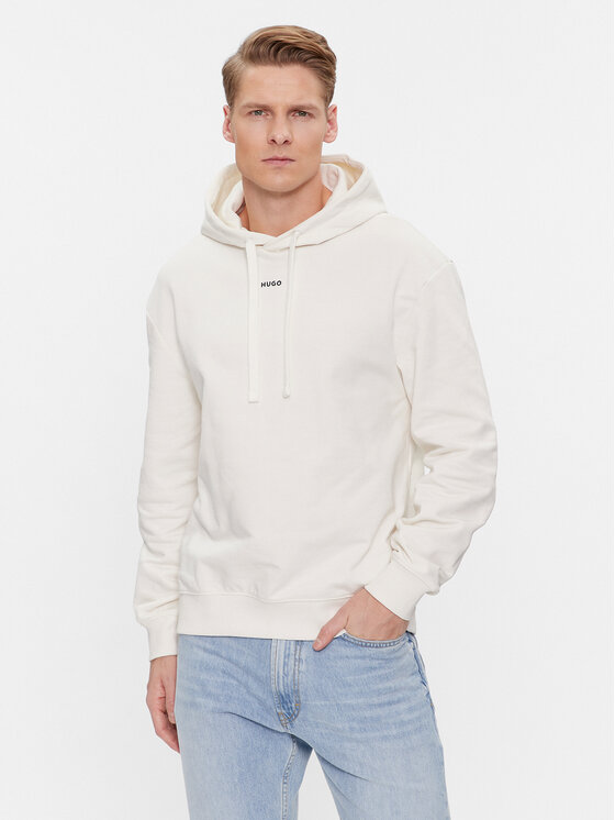 Hugo Sweatshirt Dapo 50486478 Blanc Relaxed Fit