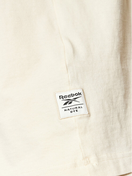 Reebok Reebok T-Shirt Classic Natural Dye H54441 Beżowy Oversize