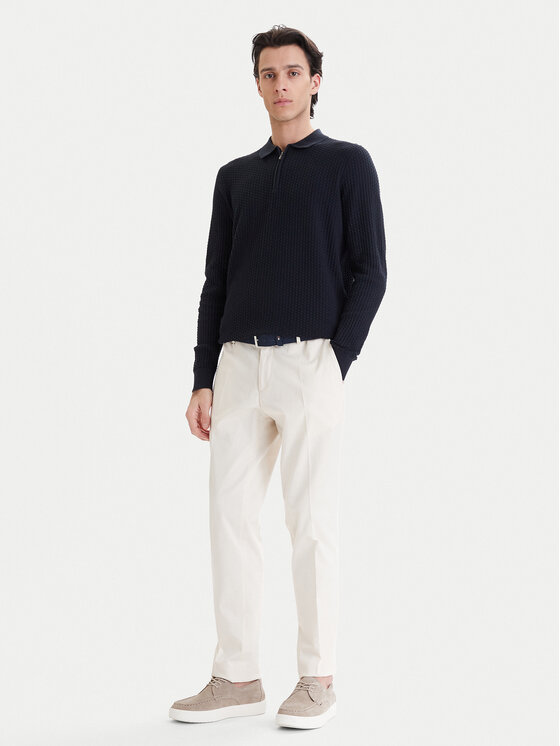 Bugatti Bugatti Pullover 7100-15532E Dunkelblau Regular Fit