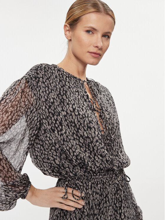 Pepe Jeans Pepe Jeans Haljina za svaki dan Alicia PL953436 Crna Regular Fit