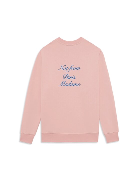 Drole de Monsieur Drole de Monsieur Felpa g-sw157-co127-lpi Rosa Regular Fit