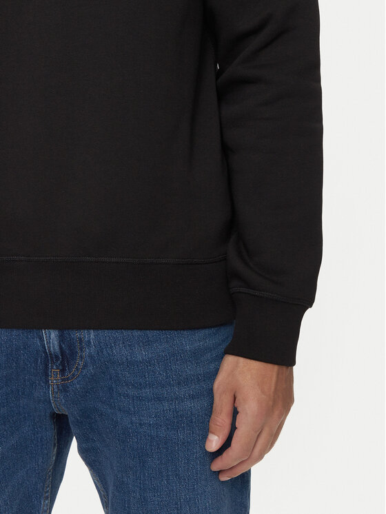 Tommy Hilfiger Tommy Hilfiger Μπλούζα MW0MW35524 Μαύρο Regular Fit
