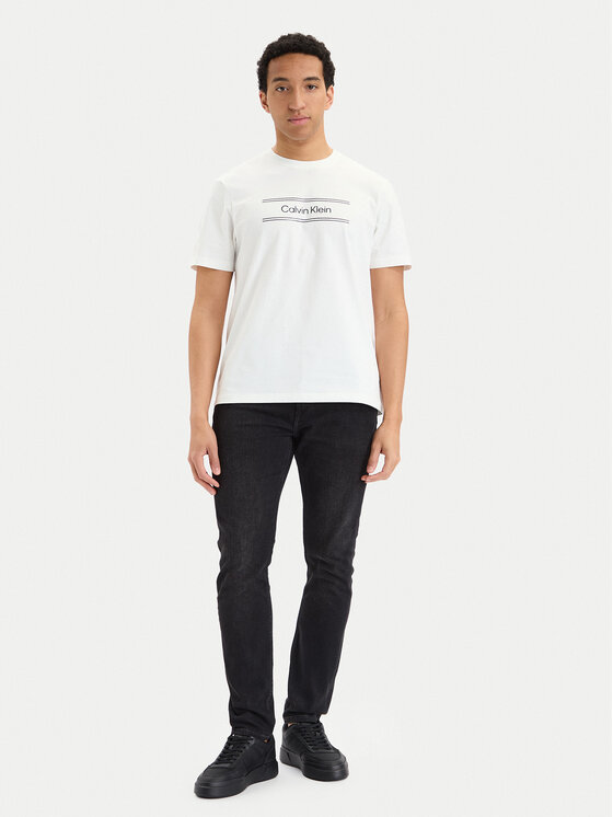 Calvin Klein Jeans Calvin Klein Jeans Farmer LV04RG713G Fekete Slim Fit