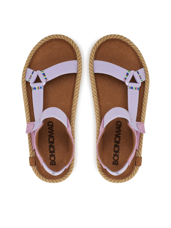 Bohonomad Bohonomad Sandaalid Nevada Elastic NEV.12-L9796 Lilla