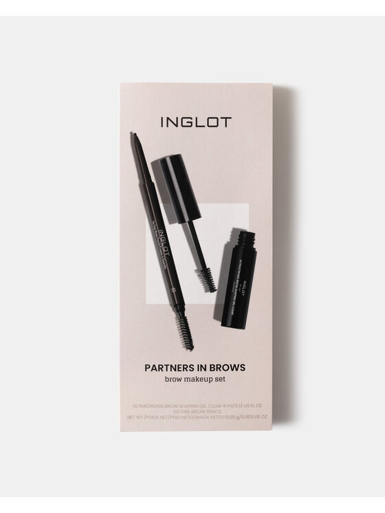 INGLOT INGLOT Partners in Brows Zestaw do makijażu