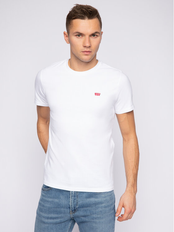 Levi's® Levi's® T-Shirt Original Hm Tee 56605-0000 Weiß Regular Fit