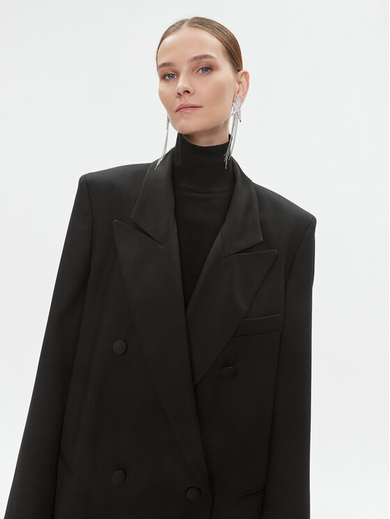 BOSS Boss Cappotto di transizione Caleco 50504515 Nero Regular Fit