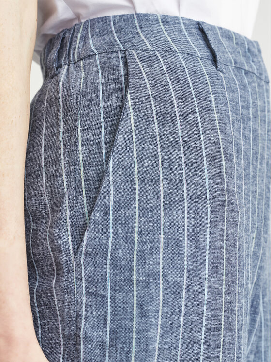 TATUUM TATUUM Bavlnené nohavice MATE 1 Farebná Loose Fit