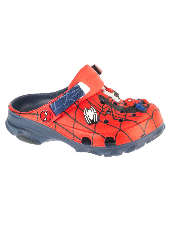 Crocs Crocs Klapki Team Spiderman All Terain Kids Clog Czerwony