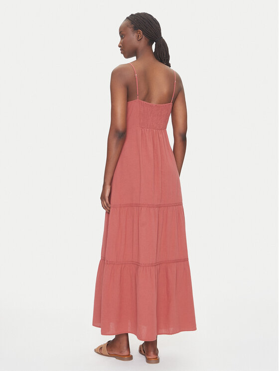 Vero Moda Vero Moda Letní šaty Quincy 10324588 Červená Regular Fit