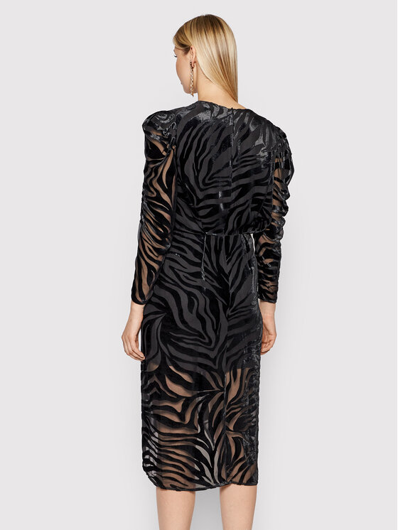 IRO IRO Coctailkleid Nervez Schwarz Regular Fit