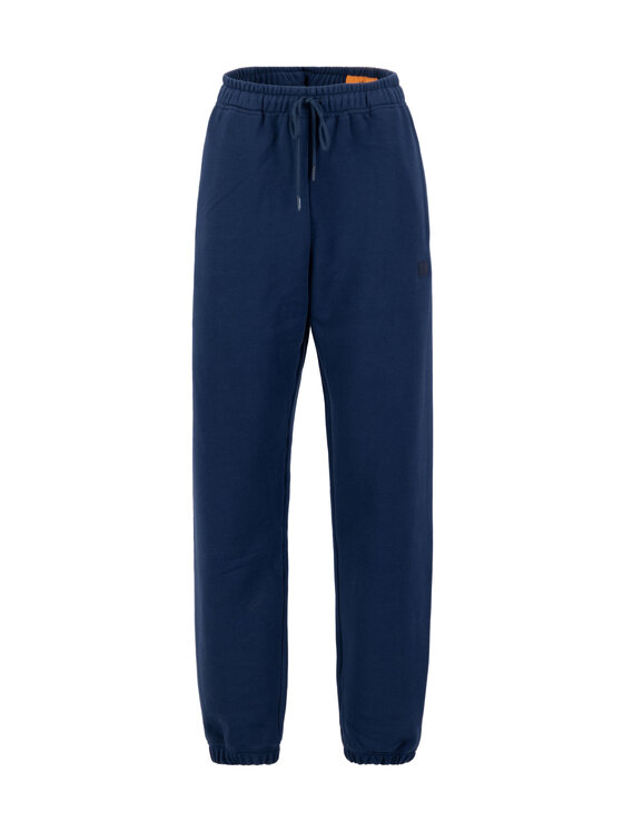 Alpha Industries Alpha Industries Joggery Alpha Essentials Rubber Logo Jogger Granatowy Relaxed Fit