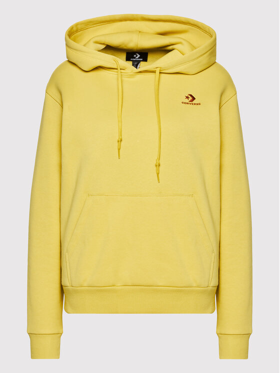 Converse Converse Μπλούζα Embroidered Star 10020872-A18 Κίτρινο Regular Fit