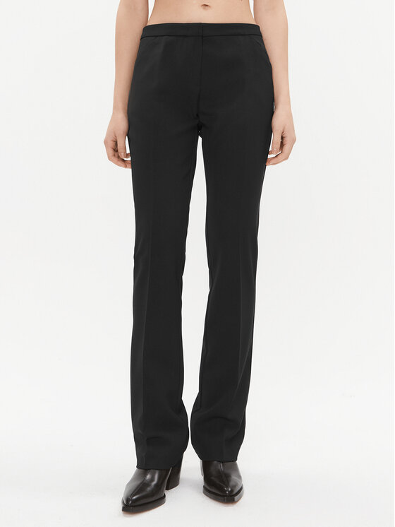 PINKO Pinko Παντελόνι υφασμάτινο Persempre 102204 A18F Μαύρο Regular Fit