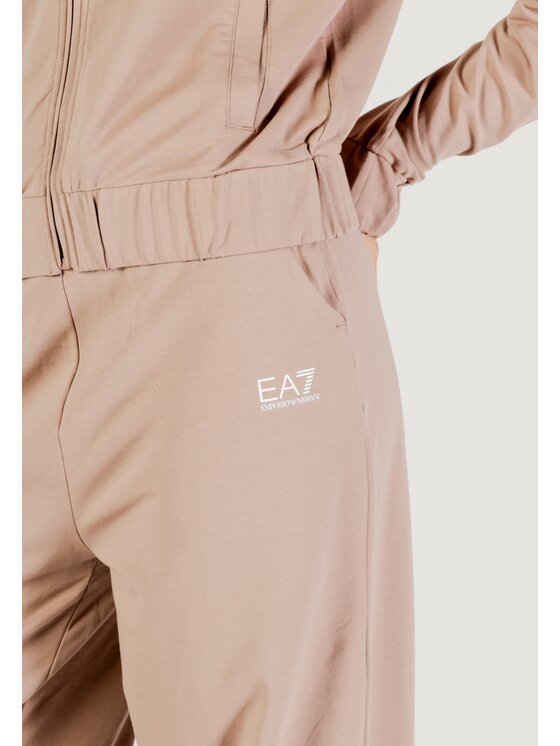 EA7 Emporio Armani EA7 Emporio Armani Dres TRACKSUIT Brązowy Casual Fit